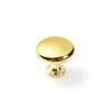 Aluminum Single Hole Drawer Pull Handle Modern Minimalist Cabinet Knob Gold Chrome Black Sand White