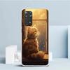 Anime Cat Rain Animal Phone Case For Xiaomi Redmi Note 15 14 14S 13 12S 12 Pro Plus 11S 11 11T 11E 10S 10 + Soft TPU Back Cover