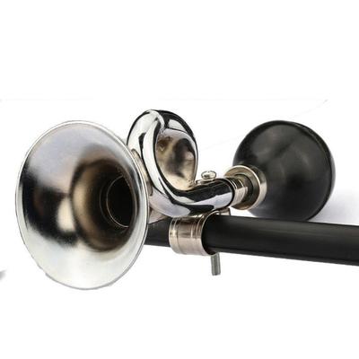 Conveniente retro compacto bicicleta sino caracol chifre de ar bicicleta alarme sino peças