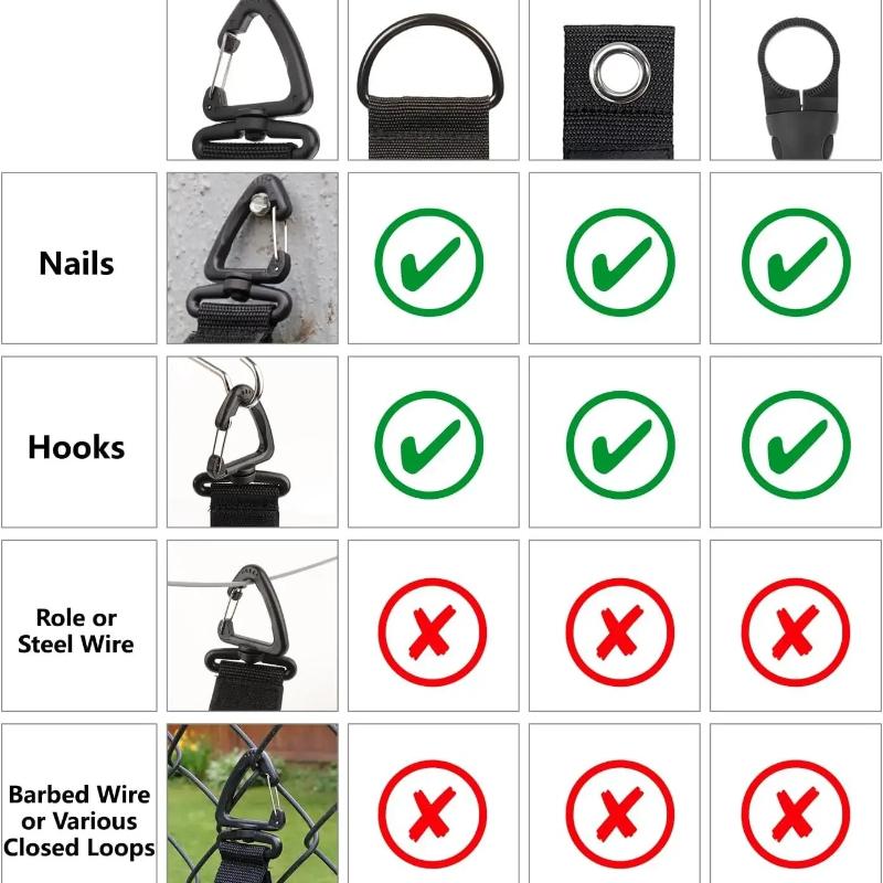 5 PCS Cord Organizer Holder with Rotate Buckle Wire Manager Power Cord Management Nylon Heavy Cord Storage Straps for Cables Hoses