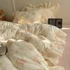 Lace Double-Layer Gauze Bedding Set