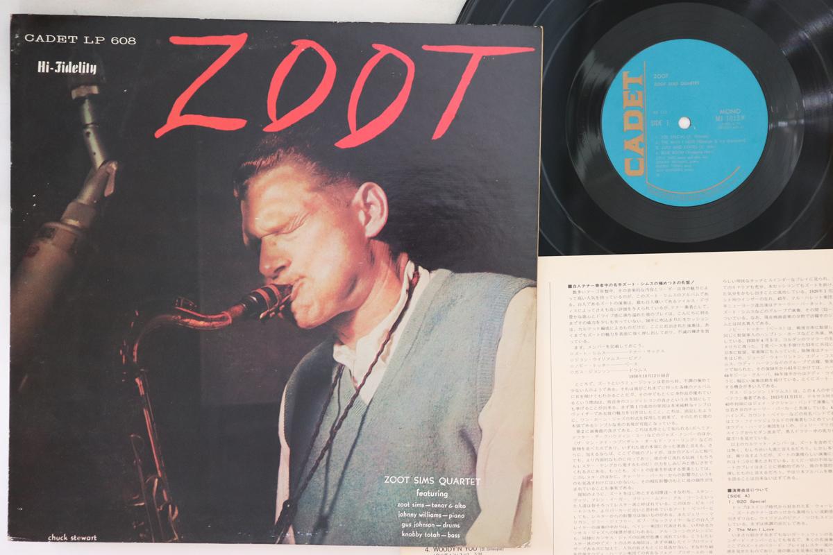 

LP Record ZOOT SIMS - Zoot MJ1013M CADET 1975 Japan Jazz Used