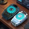 Portable Turbo Hurricane Phone Cooler - Metal Structure Universal Cooling Fan with Silent Operation for