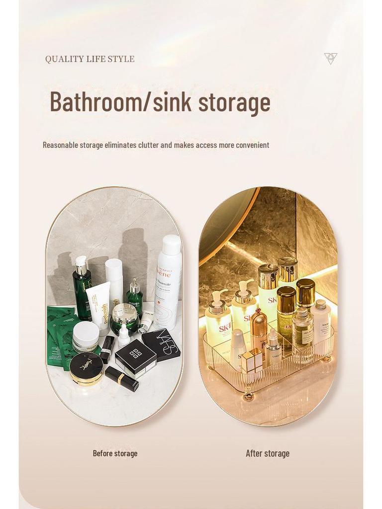 Mehrfach-Gitter Desktop Aufbewahrungsbox für Wohnzimmer - Organisieren Sie Schreibwaren, Fernbedienungen und Kosmetika