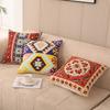 Retro Ethnic Style Printed Pillowcase: Pattern Sofa, Living Room Cushion Cover, Bedroom Bedside Pillow Cover