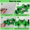 1 Set Diamond Hole Saw Kit Tile Hole Saw Kit with Double Suction Cup Guide Jig Practical Tile Hole Saw Kit for Ceramic and Glass