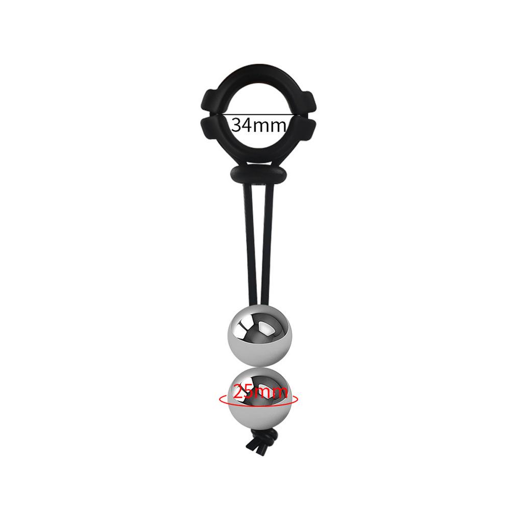 Sex Toys Metal Penis Trainers with Adjustable Cock Ring Heavy Weight Penis Trainer Device For Adult Toys Men Cock Rings