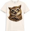 Owl T Shirt Cute Baby Owl Graphic Tee Adorable Bird Lover Casual Animal Top