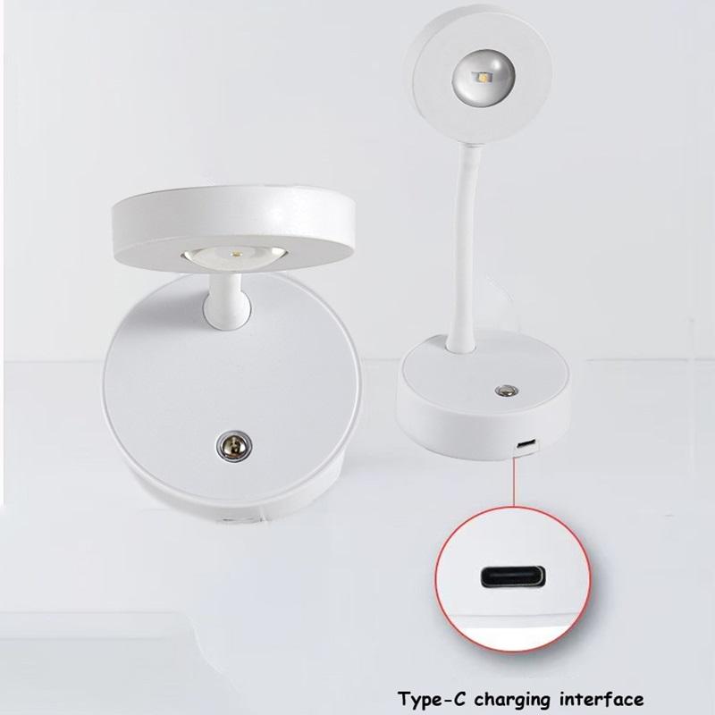 Rechargeable Indoor Wall Lamp No Wiring No Drilling No Installation Lighting Home Background Light Painting Picture Lamp