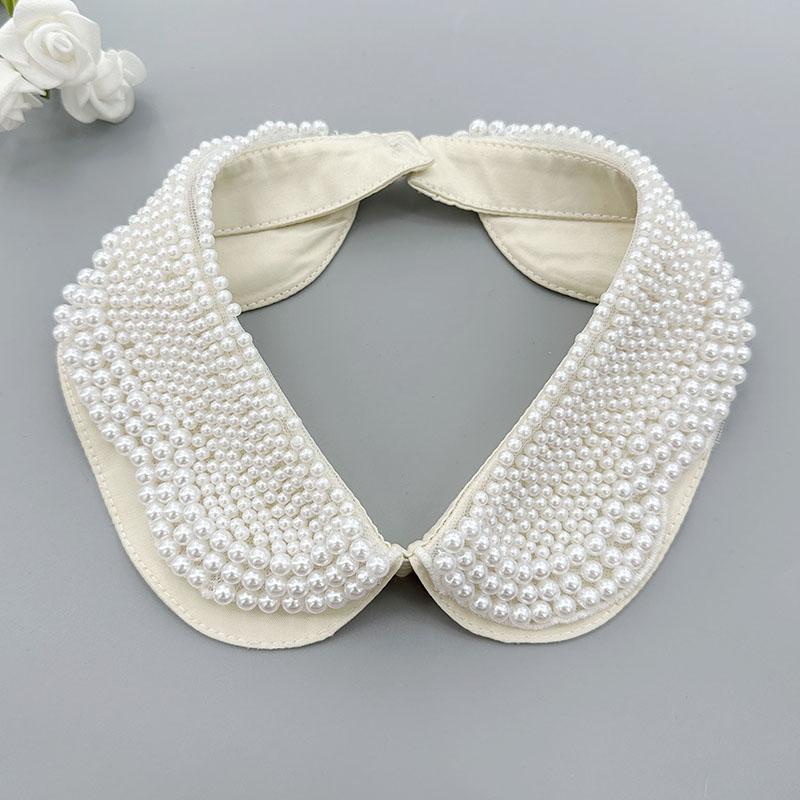Pearl Women Shirt False Collars Crystal Removable Collar For Women Necklace Fake Collar Detachable Diamond Lacklace Nep Kraagie