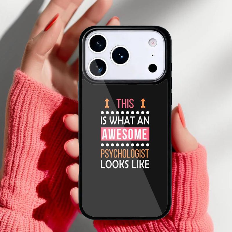 Fantastisches Psychologen Beruf Psychologie Handyhülle für iPhone 17 16 15 14 13 Pro Max Rückabdeckung für 12 11 Pro Hülle