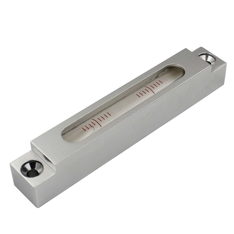 A84X-1 STK Wasserwaage Blasen-Mini-Wasserwaage Messinstrument Hohe Präzision Metall Größe 132X22x20mm 0,02 mm/m