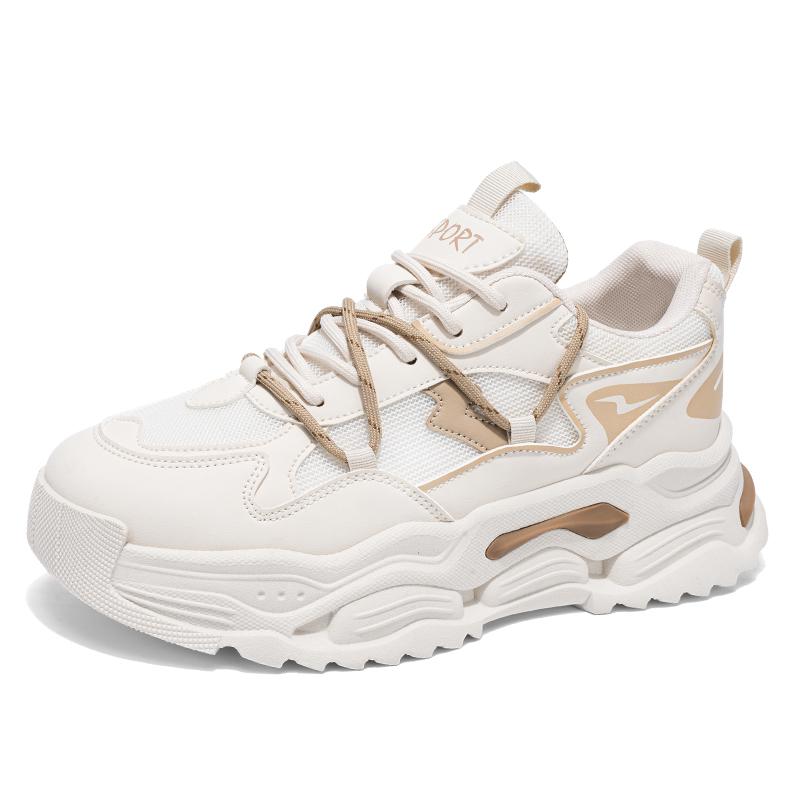 

Повседневная обувь для мужчин на толстой подошве, модная универсальная обувь для ходьбы, износостойкая, удобная, дышащая, спортивная обувь для мужчин 44