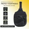 Large Capacity Pickleball Paddle Cover Zipper Closure Pickleball Racket Bag  Unisex