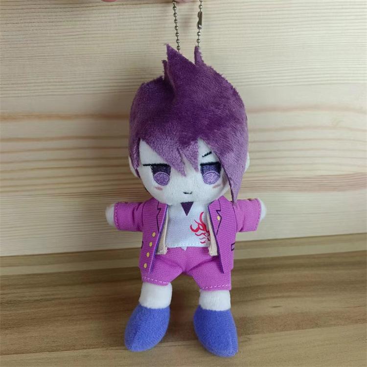 Anime Danganronpa Plush Toys Pendant V3 Dangan Ronpa Komaeda Nagito Hinata Hajime Enoshima Junko Plushie Doll Key Chains Gifts