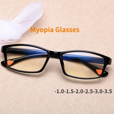 Ochelari pentru miopie Bărbați Femei Ochelari de vedere cu prescripție pentru miopie TR90 Ochelari optici pentru miopie Ochelari pentru miopie 0 -1,0 până la -3,5