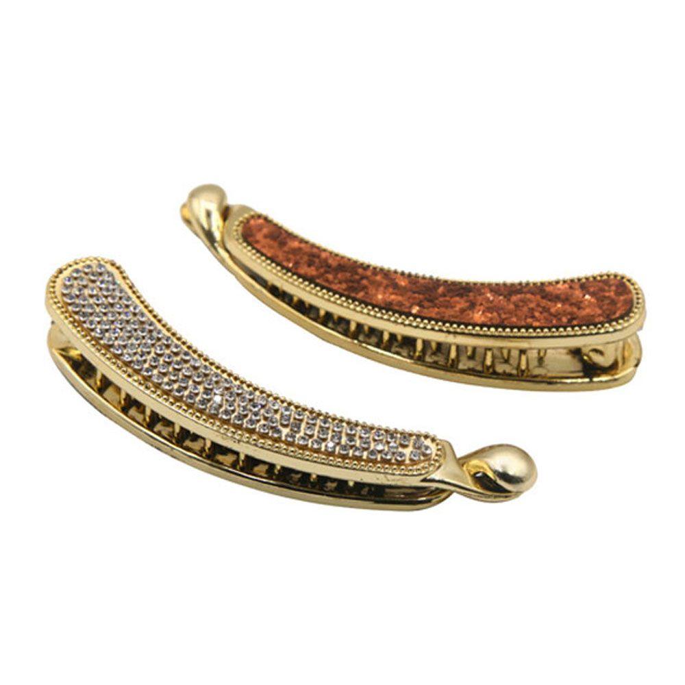 Fashion Girls Headwear Classic Crystal Rhinestone Hair Accessories Hair Clip Claw Hairpin Barrette