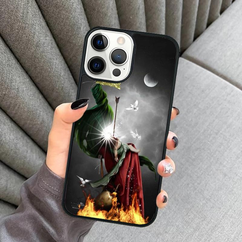Islam Schiiten Imam Ali Hussein Handyhülle Für iPhone 17 Air 16 16e 15 13 14 Pro Max 11 12 Plus 2022 MAX Hülle Abdeckung