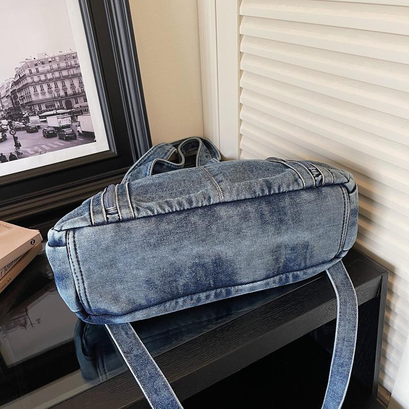 Denim Bag Shoulder Bag Large Capacity Women's Tote Bag Crossbody Bag