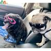 ATUBAN Dog Sunglasses for UV Protection Wind Protection Dust Protection Adjustable Strap Pet Glasses for Snow Beach Motorcycle