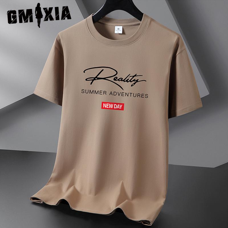 

GMXIA 13 цветов Мужская модная повседневная одежда и футболки XXXXXXL хаки