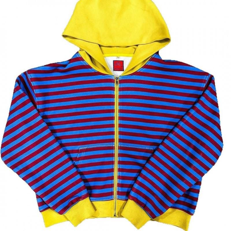 Unisex Hooded Sweatshirt Long Sleeve Streetwear Y2K Vintage Print Loose Fit Casual Top
