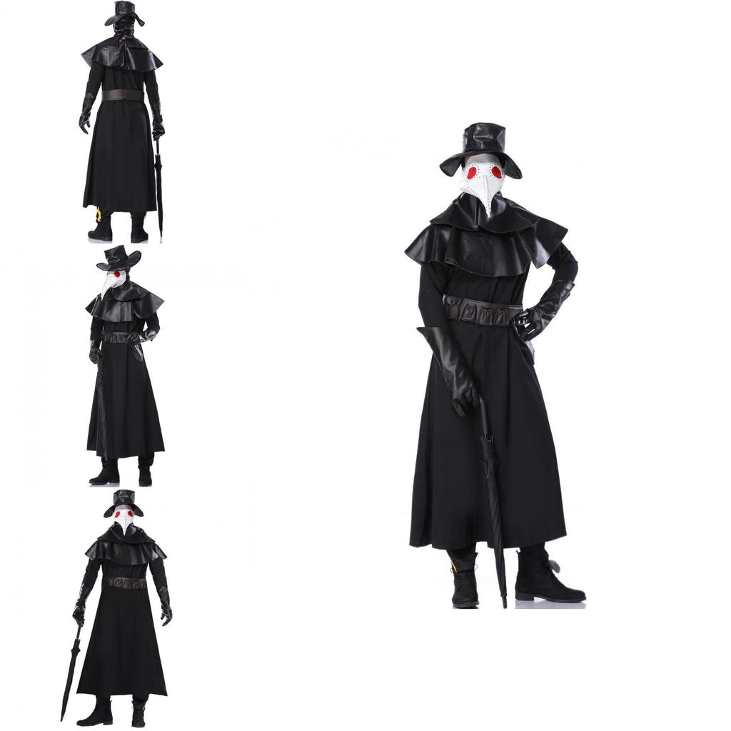 Dark Dungeon Inspired Plague Doctor Costume For Men M-xl Ideal For Halloween Parties