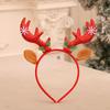 Christmas Headbands Reindeer Hair Accessories Funny Festival Headdress For Girls School Vacation Family Gathering Seasonal