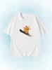 Funny Hamster Weightlifting Meme TShirt Gym Humor Graphic Tee Summer Short Sleeve Casual Streetwear Trendy Fashion Unisex Top