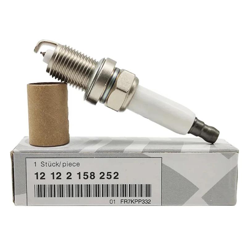 

4/6 шт. иридиевая свеча зажигания 12122158252 FR7KPP332 для BMW 5 6 серии E60 E63 E64 X5 E70 550i 650i 4.8i N62B48B свеча зажигания автомобиля 4pcs