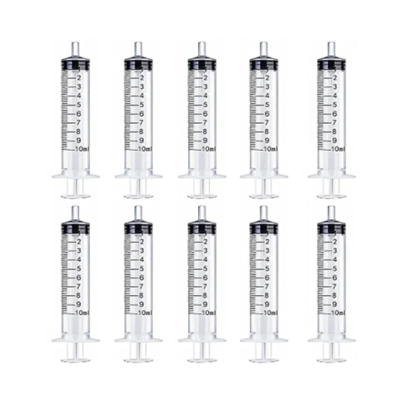 10Pcs 1ml-20ml Plastic Reusable Syringe For Measuring Nutrient Hydroponics Kithchen Tool  puppy accessories pet items Wholesale