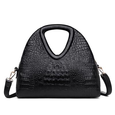 Women Bag Fashion Europe and America Crocodile Pattern Handbag Mother Bag Handbag CLE
