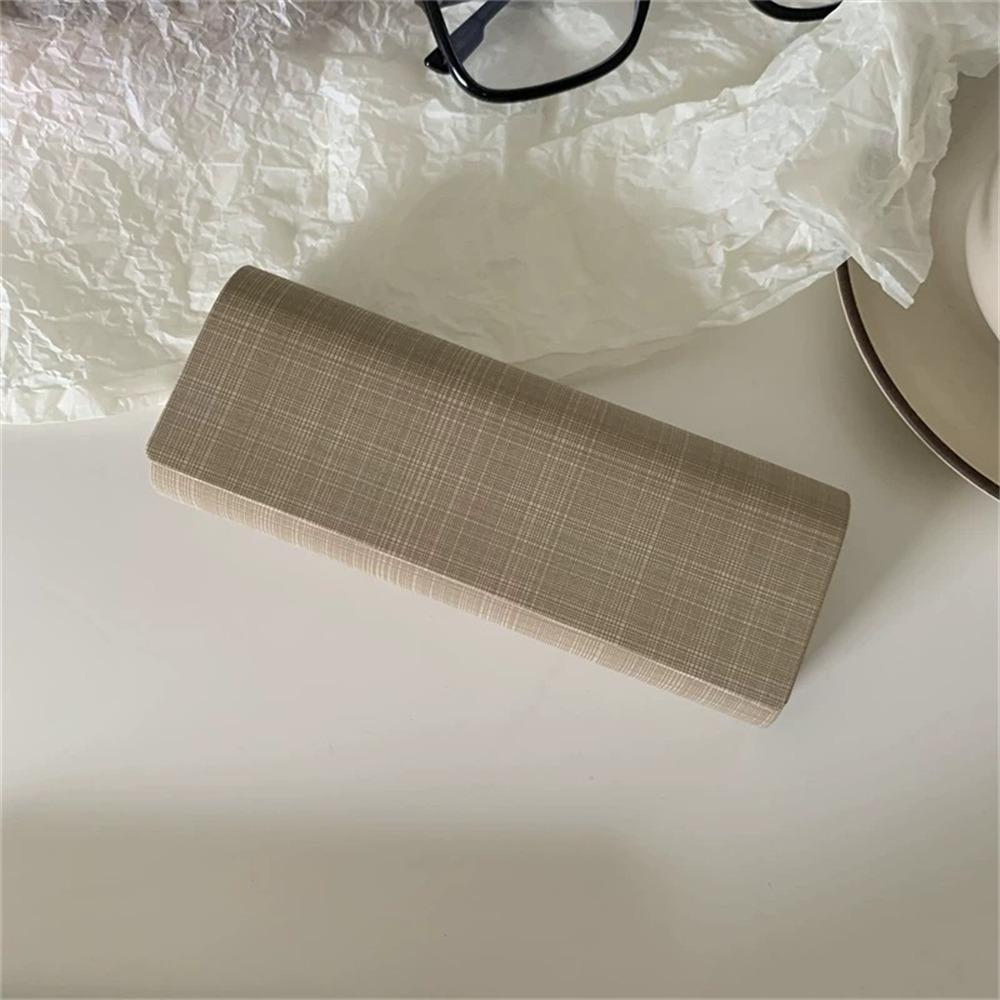 PU Leather Glasses Box Pressure-Resistant Eyewear Protector Protective Case Cover  Women Girls