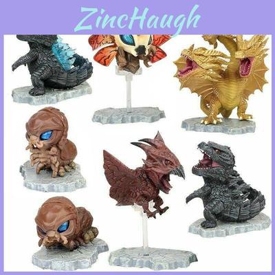 Godzilla Movie King Of The Monsters Cute Mini Action Figures Collectible Set