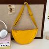 Women Casual Mini Nylon Dumpling Crossbody Shoulder Underarm Chest Bag