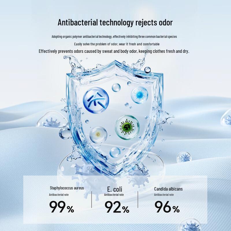 FIRS Men's 10A Antibacterial Cool-Feel Business Casual Pants