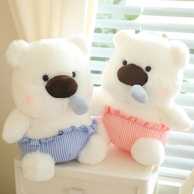 Yumuşak Sümük Ayı Peluş Bebek Çift Ayı Pençe Makinesi Bebeği Ayı Oyuncak Çocuk Bayramı Hediyesi