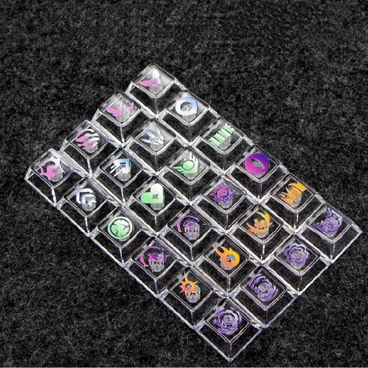 High Translucent Keycaps Enhances Backlits Illumination Effects and Long Time Use for Mechanical Keyboards