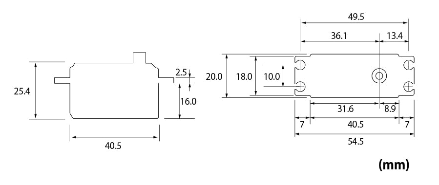 Futaba Denshi RC Servo S-CD400 00107443-3