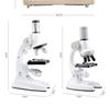 Professional-Grade HD Optical Microscope for Children's Science, Middle School Use; Detects Bacteria; Junior High Exam Model