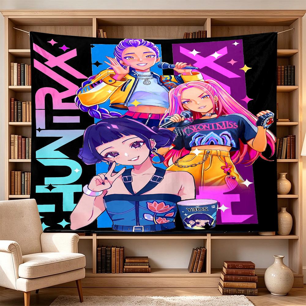 Huntress Power Squad Large Printed Wall Tapestry, Ideal Holiday Gifts, Room Decor for Dorm Bedroom Parties,Perfect Gift