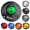 Keyless Motorcycle Fuel Gas Tank Cap Cover For Kawasaki Ninja ZX-6R 636 ZX636R 2007-2018 2012 2013 2014 2015 2016 ZX6R ZX 6R