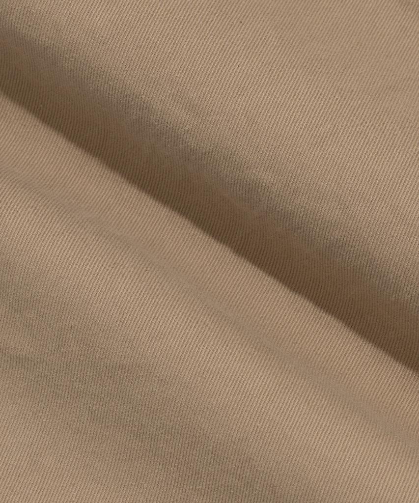 CARGOBROS Washed Cotton Curved Pants (Beige)