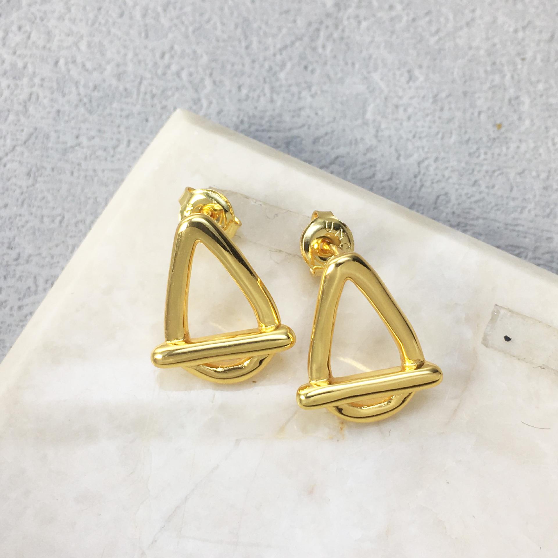 UNOde50 Geometric Water Drop Trendy Earrings
