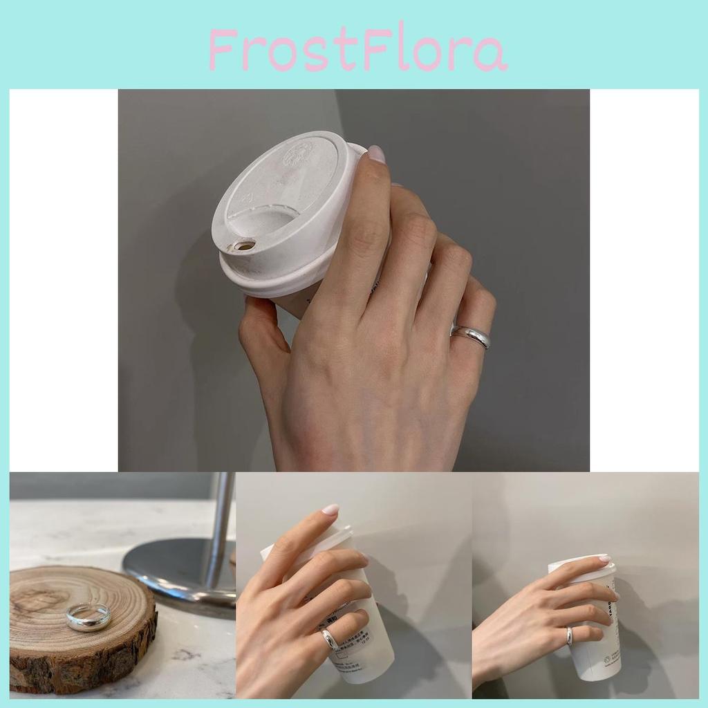 Stylish Korean Doota Market Geometric Copper Ring For Women Perfect For Fashionable Finger