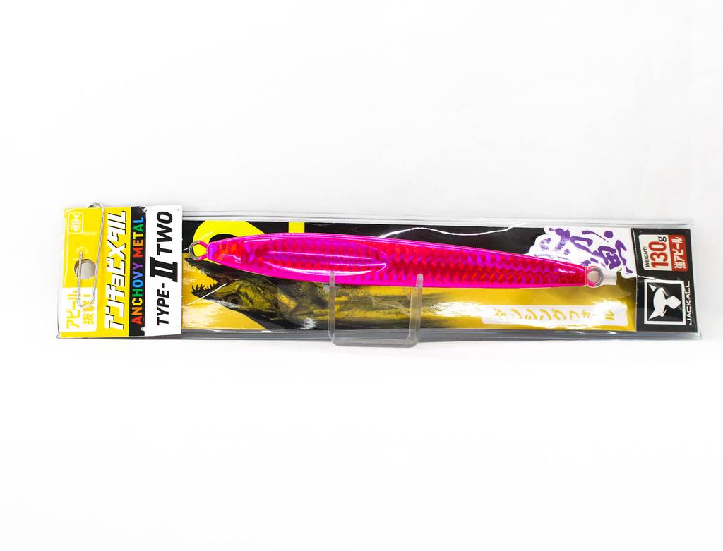 Jackall Metal Jig Anchovy Type 2 Slow Slide 130 grams P Glow (0301)
