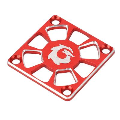 RC Cooling Fan Cover 1.18in Wide Aluminium Alloy Light Sturdy Cool RC ESC Cooling Fan Cover for