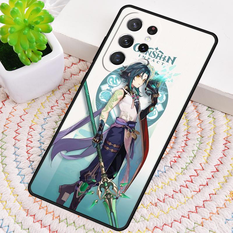 Genshin Impact Xiao Soft Silicone Phone Case For Samsung Galaxy Note 10 Pro S26 S25 S24 S23 S22 S21 Plus S25Ultra Capa Cover