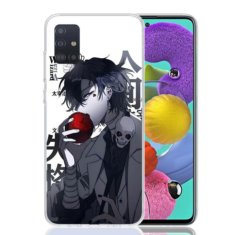 Bungo Stray Dogs Dazai Phone Case For Samsung Galaxy A52 A32 A22 A12 A02S A50S A30S A51 A31 AA71 Note 20 Ultra 10 S10 Plus Galax