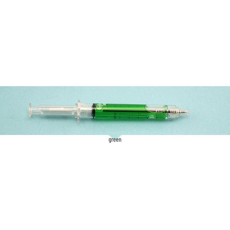

Korean Cute Creative Syringe Ballpoint Pen - Fun Stationery Item Bullet Type 0.5